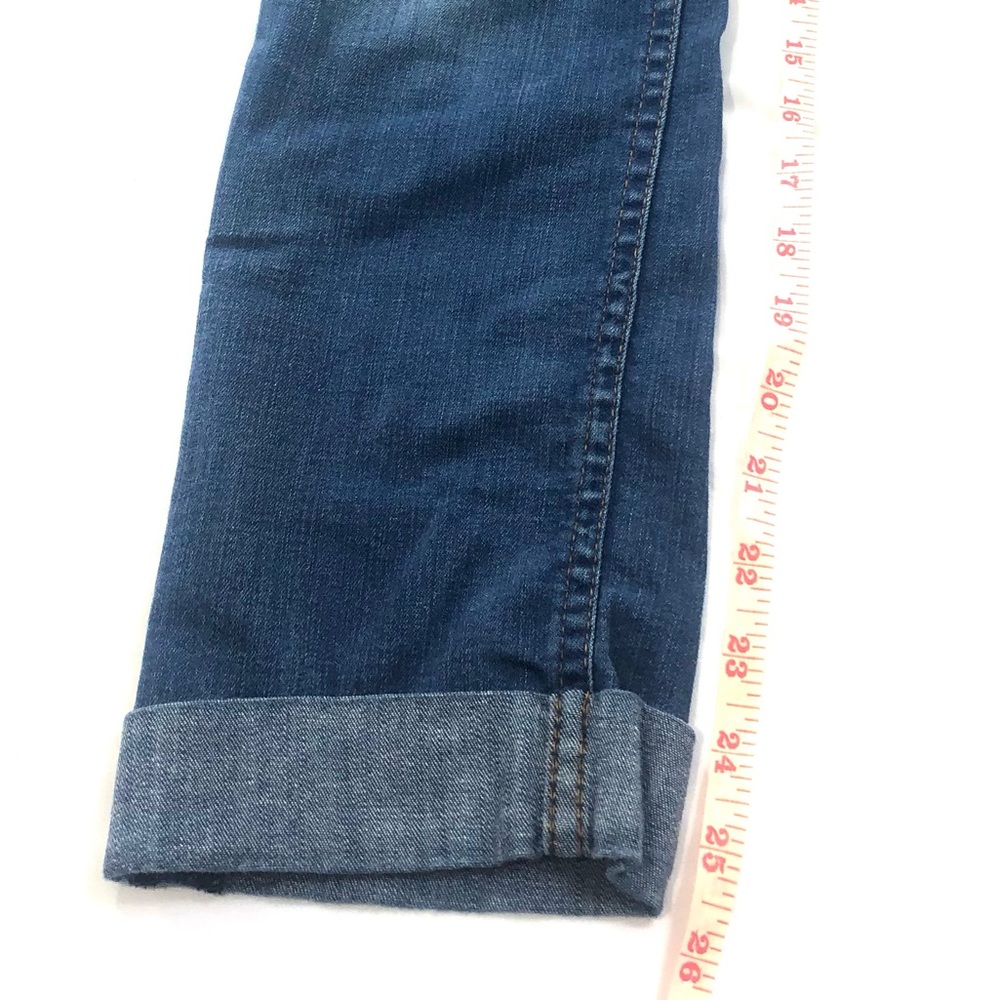 HUDSON BACARA Crop Straight Cuffed Jeans SZ 24 - Picture 8 of 12